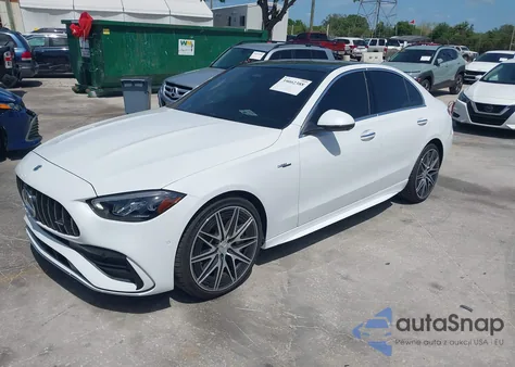 2023 Mercedes-Benz Amg C 43 4Matic z USA, uszkodzony, nr VIN W1KAF8HB2PR103374